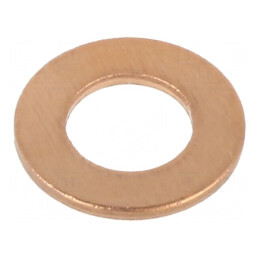 Şaibă rotundă M6 D12mm h1mm cupru DIN 7603A | Electronic-mag.ro | Componente Electronice