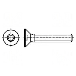 Şurub M6x16 Torx TX30 oțel inoxidabil A2 | Electronic-mag.ro | Componente Electronice