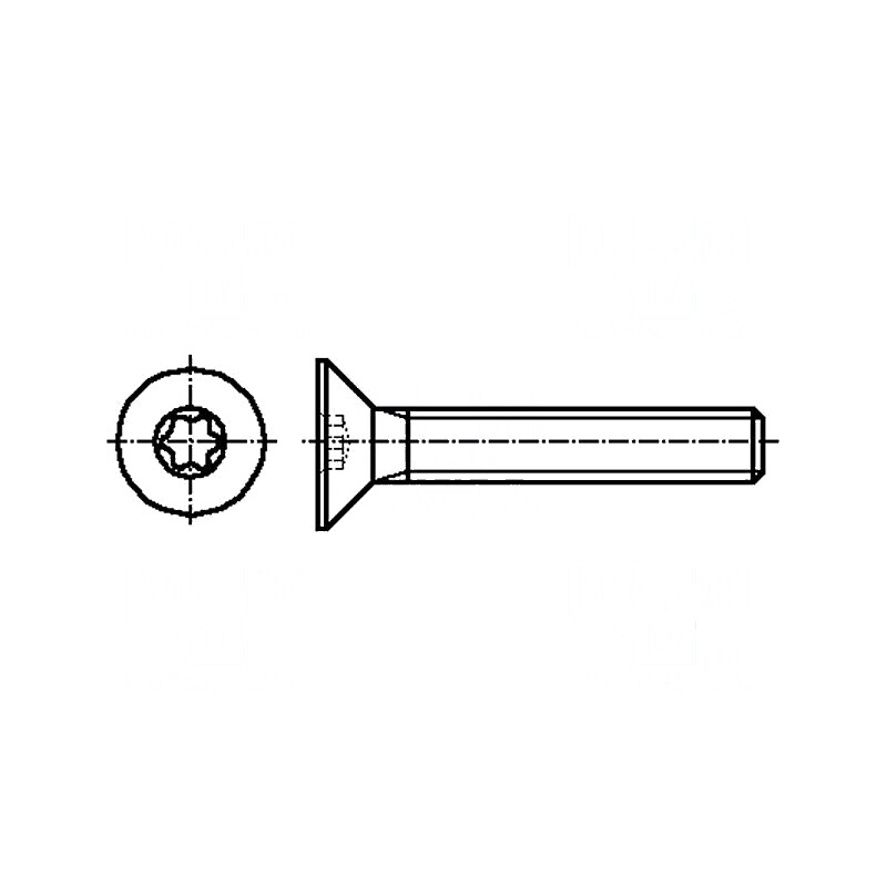 Şurub M6x16 Torx TX30 oțel inoxidabil A2 | Electronic-mag.ro | Componente Electronice