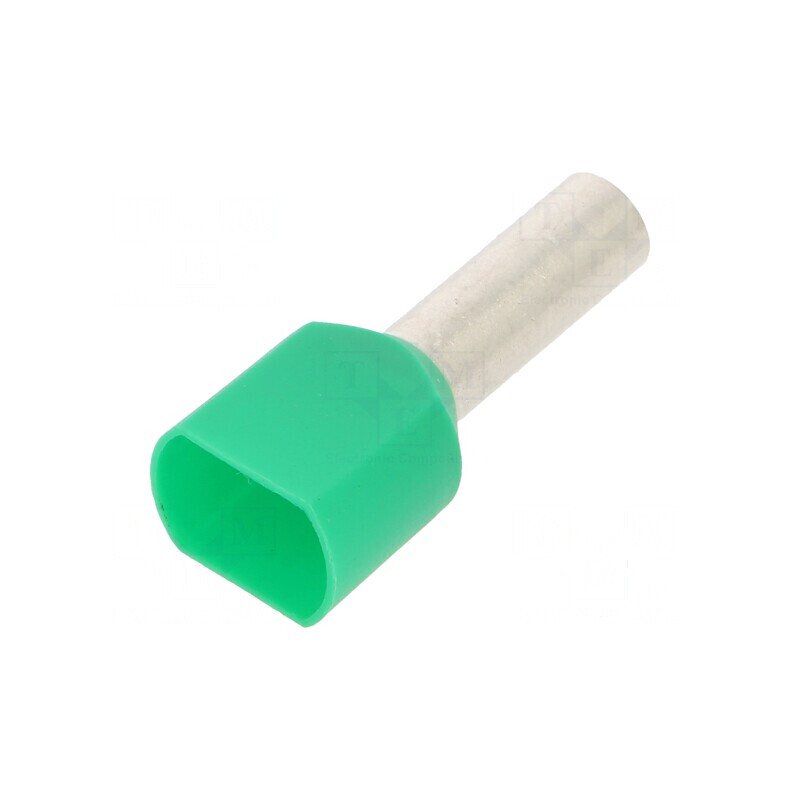 Vârf tub de capăt izolată dublă cupru 6mm2 14mm cositorit | Electronic-mag.ro | Componente Electronice Vârf tub de capăt izolată dublă cupru 6mm2 14mm cositorit | Electronic-mag.ro | Componente Electronice