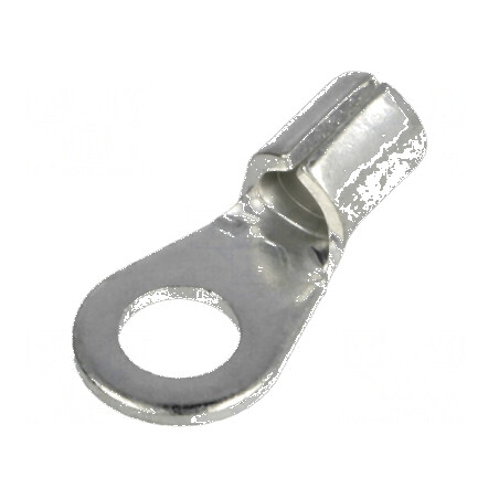 Vârf inelar M5 4÷6mm² crimpat cablu neizolat cositorit | Electronic-mag.ro | Componente Electronice