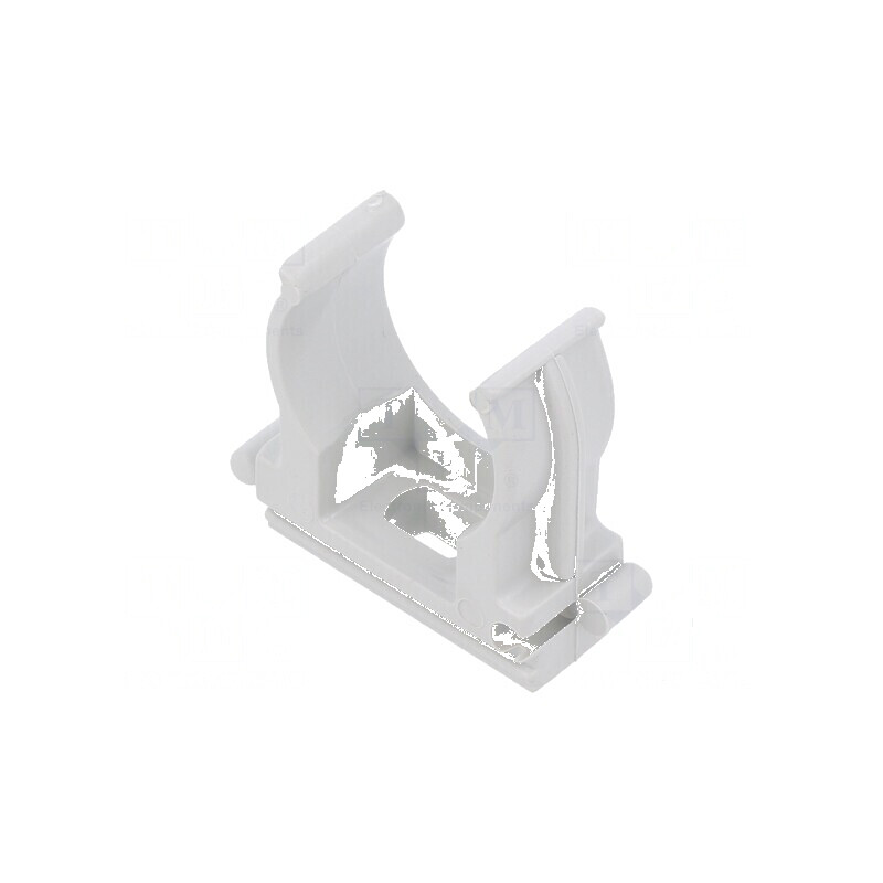 Suport de fixare ABS pentru trese gri deschis | Electronic-mag.ro | Componente Electronice