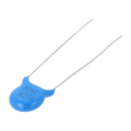 Condensator ceramic 1,5nF 3kV Y5P ±10% THT 7,5mm | Electronic-mag.ro | Componente Electronice