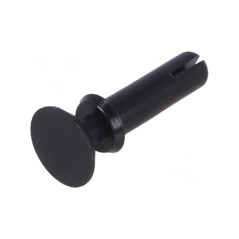 Diblu poliamidă 10mm, diametru orificiu 3,1mm, negru | Electronic-mag.ro | Componente Electronice Diblu poliamidă 10mm, diametru orificiu 3,1mm, negru | Electronic-mag.ro | Componente Electronice