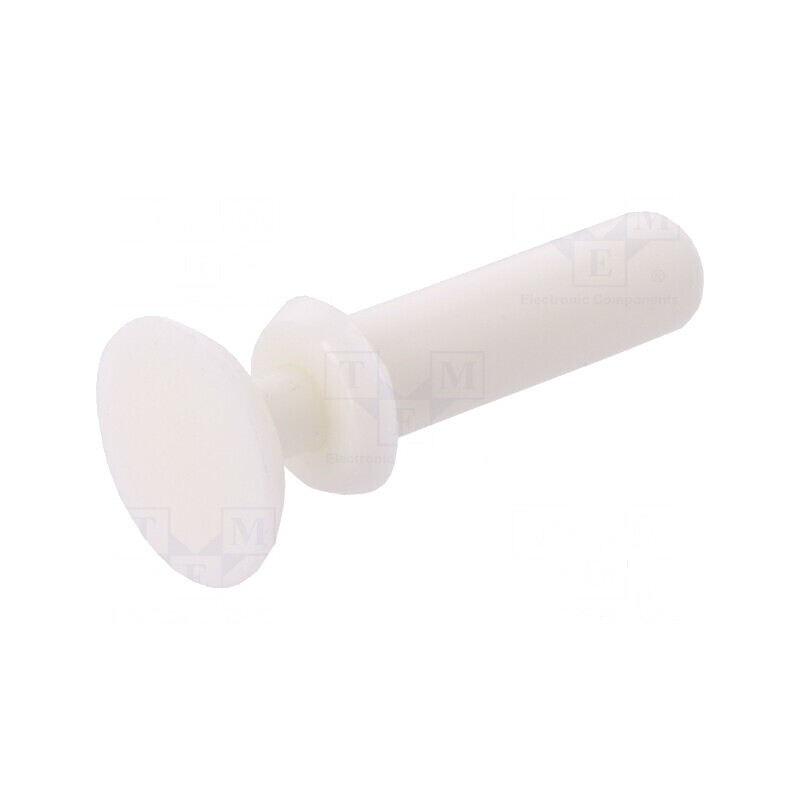Diblu poliamidă alb 10mm pentru montaj 3,6mm | Electronic-mag.ro | Componente Electronice Diblu poliamidă alb 10mm pentru montaj 3,6mm | Electronic-mag.ro | Componente Electronice