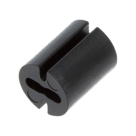 Bucșă de distanțare LED neagră Øext 4,8mm ØLED 3mm Lungime 6mm | Electronic-mag.ro | Componente Electronice