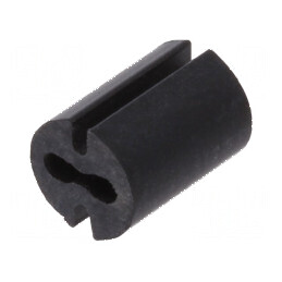 Bucșă distanțare LED 4,8mm PVC 6,5mm | Electronic-mag.ro | Componente Electronice