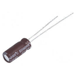 Condensator electrolitic low ESR THT 47uF 100V 10x12mm | Electronic-mag.ro | Componente Electronice