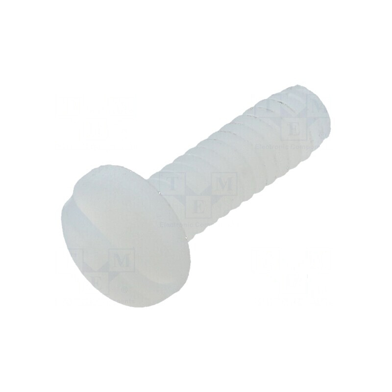 Şurub UNC 4-40x9,53 cu cap rotund crestat din poliamidă | Electronic-mag.ro | Componente Electronice Şurub UNC 4-40x9,53 cu cap rotund crestat din poliamidă | Electronic-mag.ro | Componente Electronice
