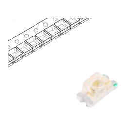 LED SMD 1206 roșie 300-600 mcd 20mA 630nm | Electronic-mag.ro | Componente Electronice