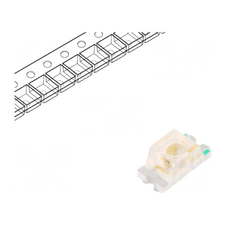 LED SMD 1206 roșie 300-600 mcd 20mA 630nm | Electronic-mag.ro | Componente Electronice