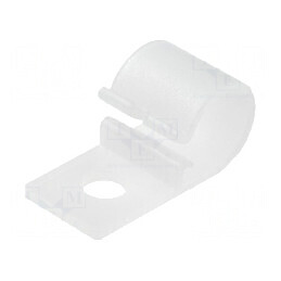 Clipsuri poliamidă natural 4,6mm | Electronic-mag.ro | Componente Electronice