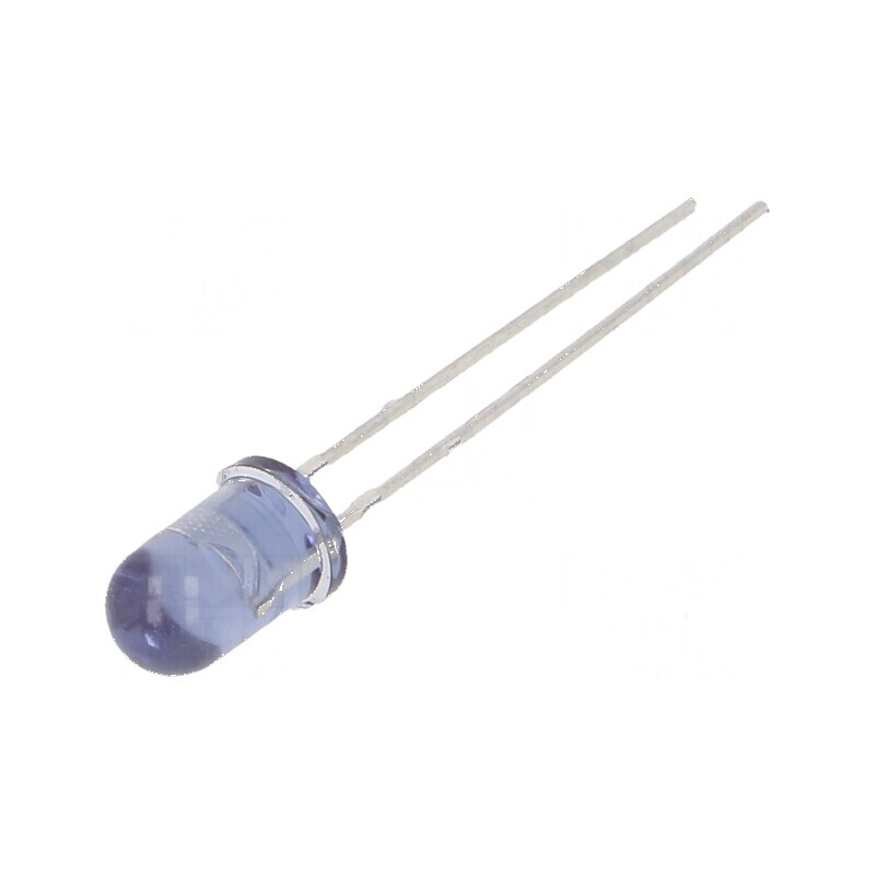 Emițător IR 5mm albastru 20° λp max 940nm THT 100mA 150mW | Electronic-mag.ro | Componente Electronice