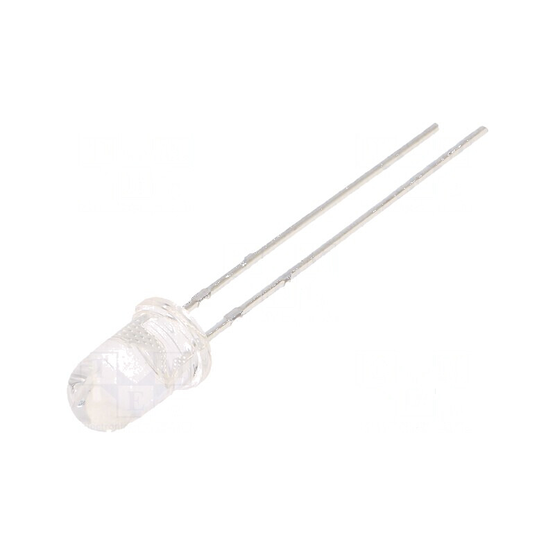 Emițător IR 5mm transparent 20° 940nm THT 20mA 150mW | Electronic-mag.ro | Componente Electronice