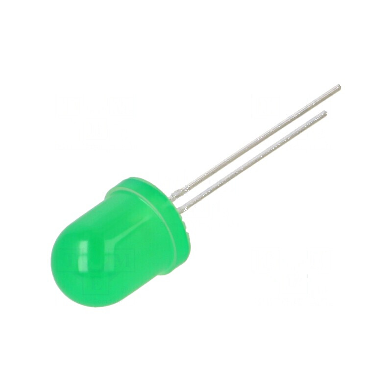 LED Verde 2900mcd 60° Convex 10mm | Electronic-mag.ro | Componente Electronice LED Verde 2900mcd 60° Convex 10mm | Electronic-mag.ro | Componente Electronice