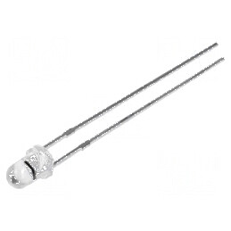 Fotodiodă IR PIN 3mm THT 940nm 400-1100nm 40° 10nA | Electronic-mag.ro | Componente Electronice