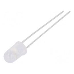 LED 5mm roșie/verde 23-110mcd 60° convex | Electronic-mag.ro | Componente Electronice