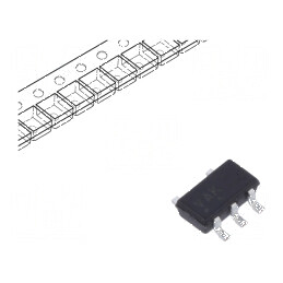 CI digital NOT SMD TSOP5 1 IN 1 CMOS 2-5.5VDC -55-125°C | Electronic-mag.ro | Componente Electronice