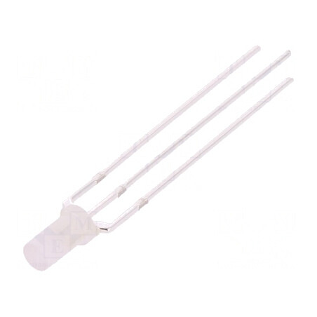 LED 3mm roșie/galben-verde 140° plat -30÷85°C | Electronic-mag.ro | Componente Electronice