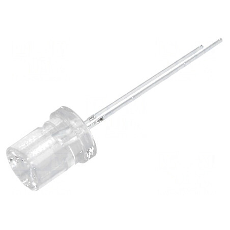 LED 8mm galben 220-300mcd 120° concav | Electronic-mag.ro | Componente Electronice