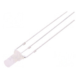 LED 3mm galben/galben verde 140° plat rotund | Electronic-mag.ro | Componente Electronice