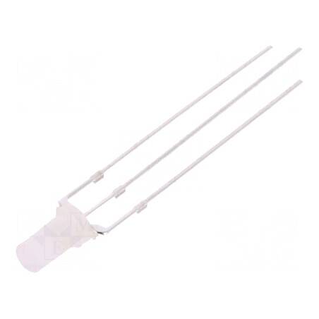 LED 3mm galben/galben verde 140° plat rotund | Electronic-mag.ro | Componente Electronice
