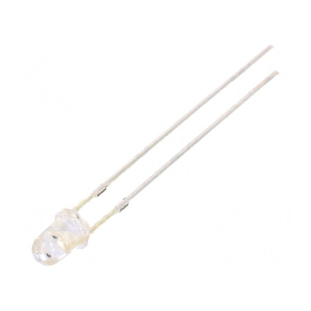 LED 3mm albastru 500-750mcd 70° convex | Electronic-mag.ro | Componente Electronice