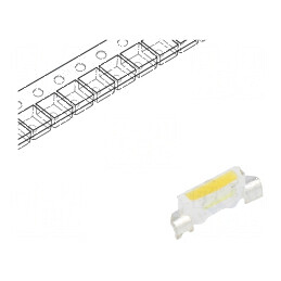 Lampă LED SMD 4008 alb cald 1400-2000mcd 2300-2700K 120° 20mA | Electronic-mag.ro | Componente Electronice