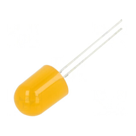 LED portocalie 10mm 220-330mcd 30° plat 78mW | Electronic-mag.ro | Componente Electronice