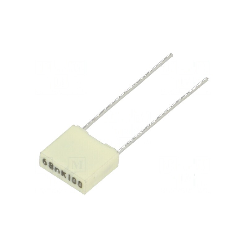 Condensator poliester 68nF 63VAC 100VDC 5mm ±10% THT R82 | Electronic-mag.ro | Componente Electronice Condensator poliester 68nF 63VAC 100VDC 5mm ±10% THT R82 | Electronic-mag.ro | Componente Electronice