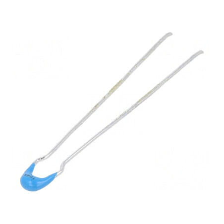 Condensator ceramic 100nF 50V X7R ±10% THT 2,5mm | Electronic-mag.ro | Componente Electronice