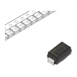 Diodă redresoare SMD 100V 1A 1,8us SMA Ufmax 1,1V Ifsm 30A | Electronic-mag.ro | Componente Electronice