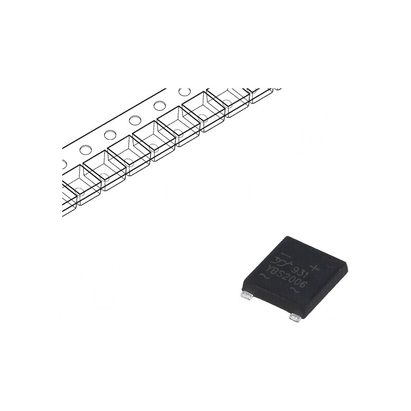 Punte redresoare monofazată 600V 2A 75A YBS SMT | Electronic-mag.ro | Componente Electronice Punte redresoare monofazată 600V 2A 75A YBS SMT | Electronic-mag.ro | Componente Electronice