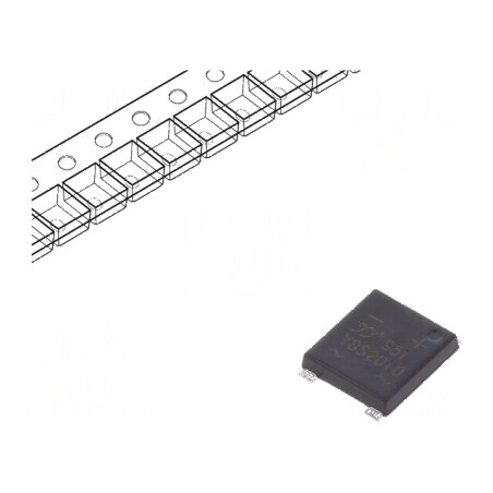 Punte redresoare monofazat 1kV 2A 75A YBS SMT | Electronic-mag.ro | Componente Electronice