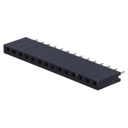 Conector şiruri pini soclu mamă 14 pini 2,54mm THT 1x14 | Electronic-mag.ro | Componente Electronice