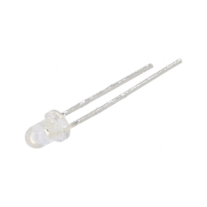 LED 3mm roșie 1000-2000mcd 20° convex 60mW | Electronic-mag.ro | Componente Electronice
