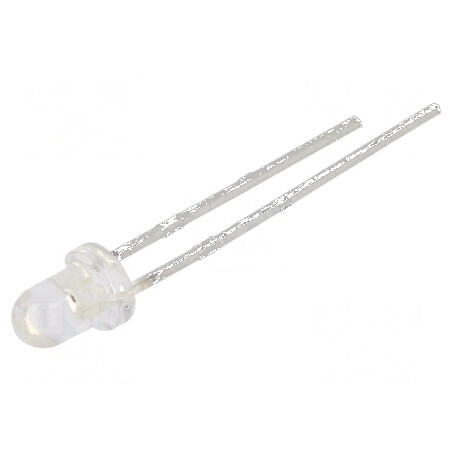 LED 3mm roșie 1000-2000mcd 20° convex 60mW | Electronic-mag.ro | Componente Electronice