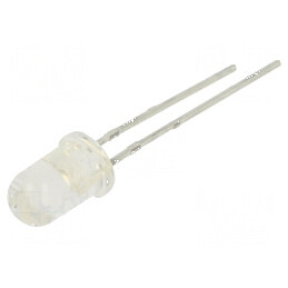 LED 5mm albastru 500mcd 10° convex | Electronic-mag.ro | Componente Electronice