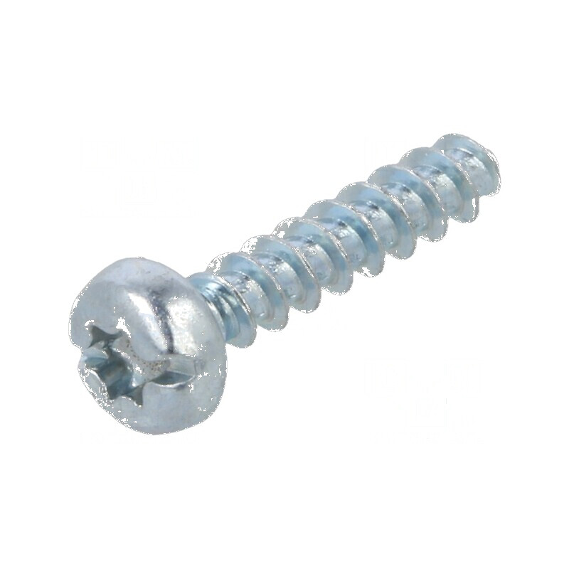Şurub pentru plastic 2,5x12 mm cu cap rotund crestat Torx® zincat | Electronic-mag.ro | Componente Electronice Şurub pentru plastic 2,5x12 mm cu cap rotund crestat Torx® zincat | Electronic-mag.ro | Componente Electronice