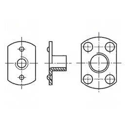 Piuliță M4 0,7 oțel fără înveliş BN 194 | Electronic-mag.ro | Componente Electronice