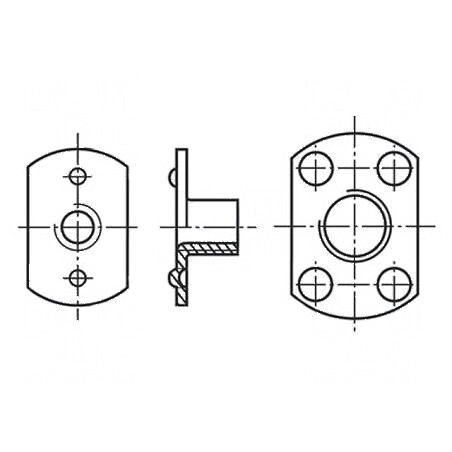 Piuliță M4 0,7 oțel fără înveliş BN 194 | Electronic-mag.ro | Componente Electronice