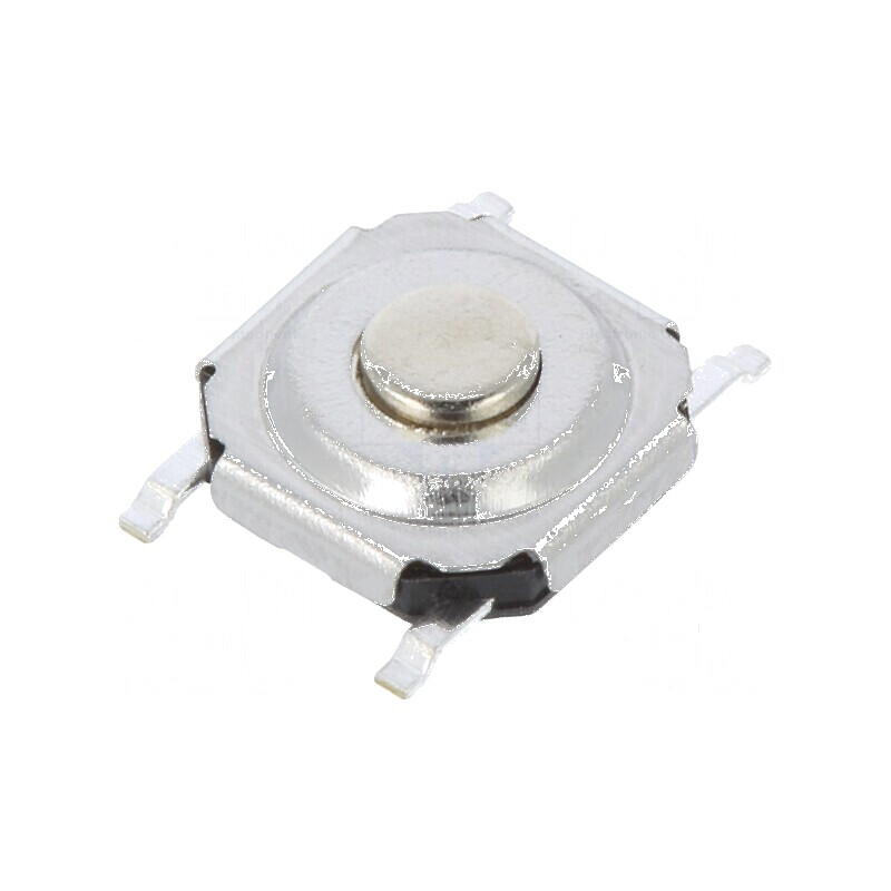 Microîntrerupător TACT Poz: 2 0,05A/12VDC SMT 5,2x5,2mm | Electronic-mag.ro | Componente Electronice