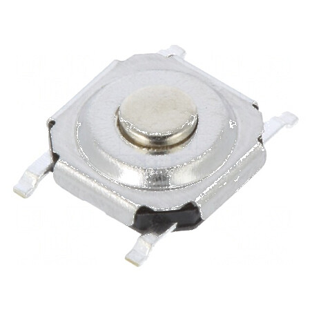 Microîntrerupător TACT Poz: 2 0,05A/12VDC SMT 5,2x5,2mm | Electronic-mag.ro | Componente Electronice