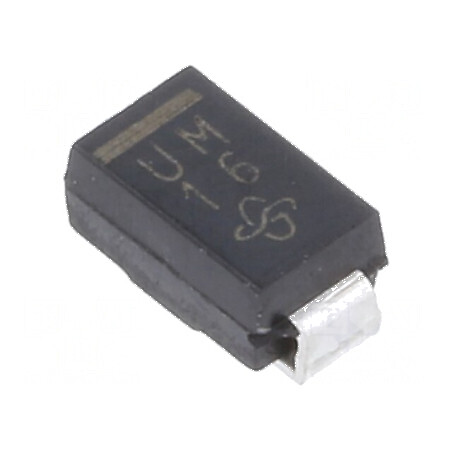Diodă redresoare SMD 1kV 1A 75ns DO214AC SMA Ufmax 1,7V | Electronic-mag.ro | Componente Electronice