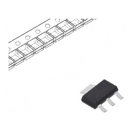 Tranzistor PNP bipolar 80V 1A SC73 SOT223 | Electronic-mag.ro | Componente Electronice