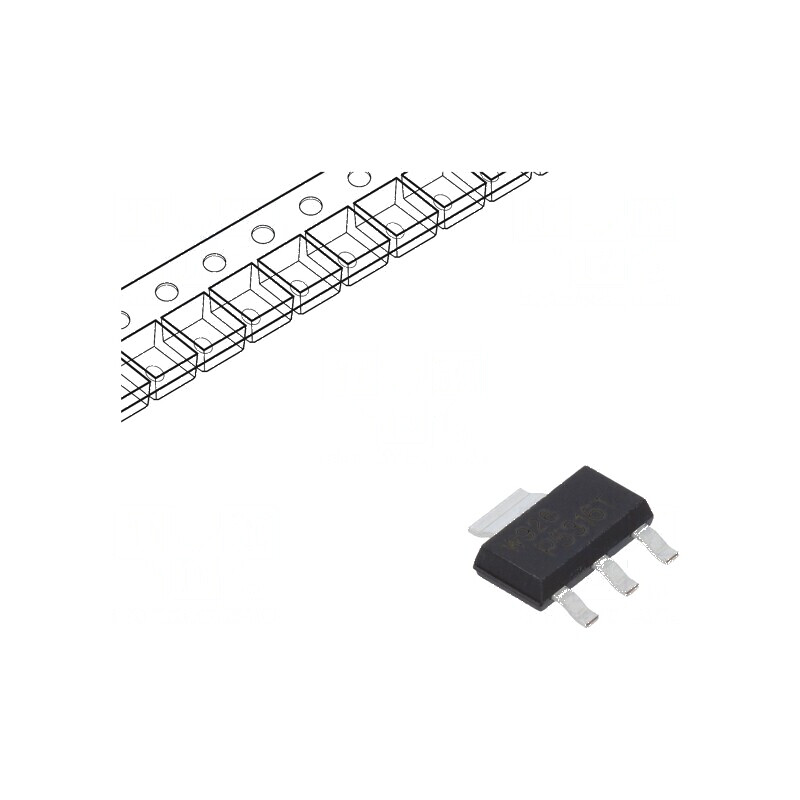 Tranzistor PNP bipolar 80V 1A SC73 SOT223 | Electronic-mag.ro | Componente Electronice Tranzistor PNP bipolar 80V 1A SC73 SOT223 | Electronic-mag.ro | Componente Electronice