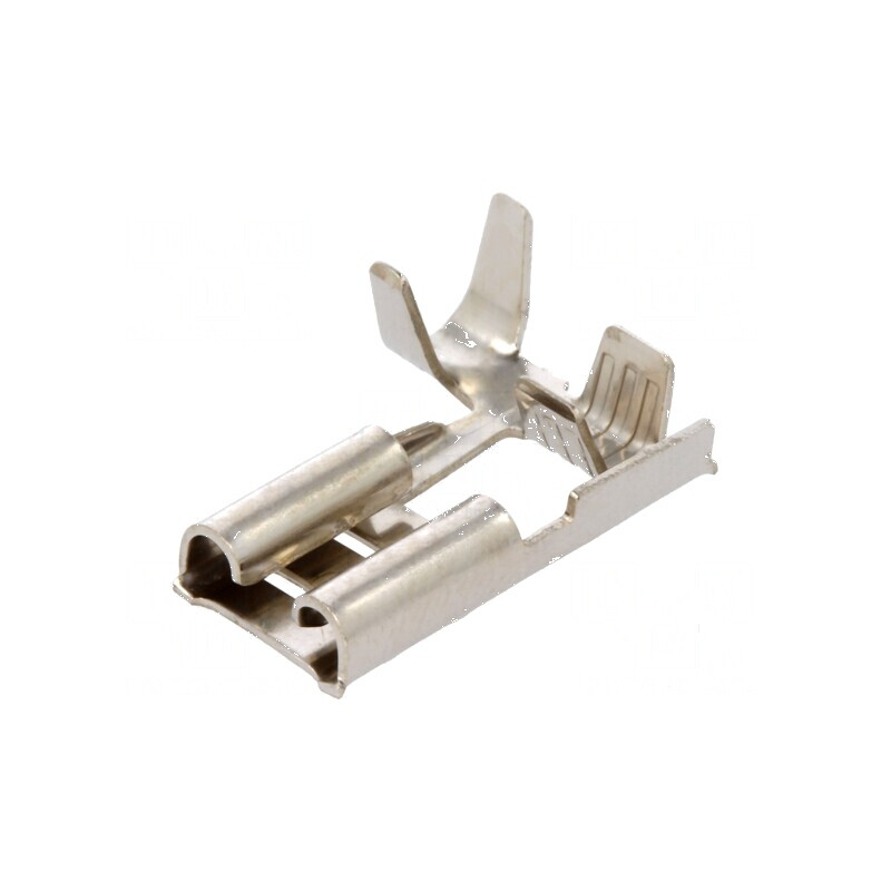 Terminal plat 6,3mm mamă 1,5-2,5mm2 crimpat pe cablu | Electronic-mag.ro | Componente Electronice Terminal plat 6,3mm mamă 1,5-2,5mm2 crimpat pe cablu | Electronic-mag.ro | Componente Electronice