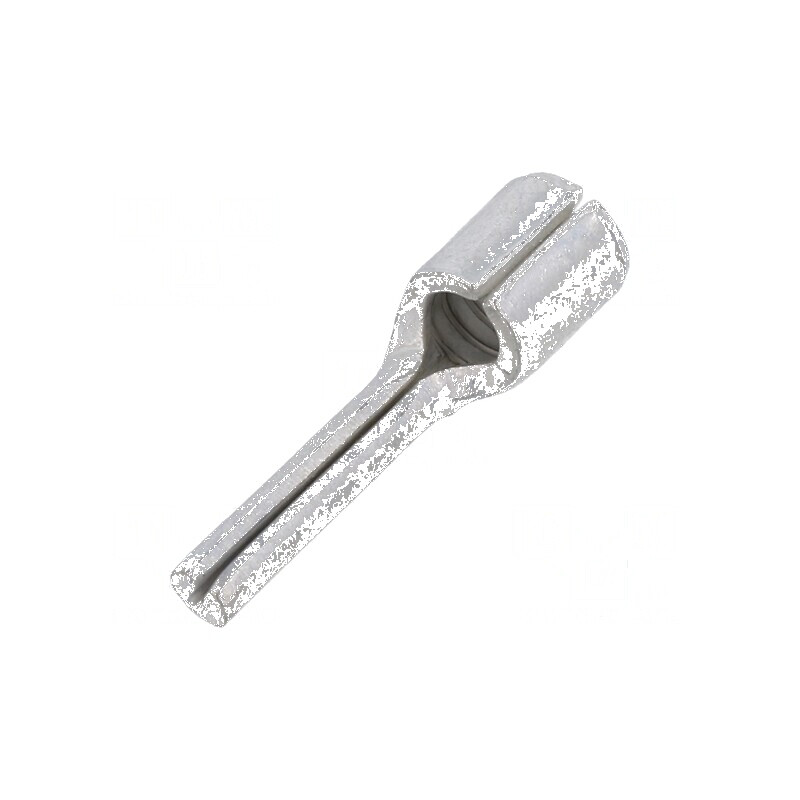 Vârf ac 2,6mm 6mm2 crimpat pe cablu drept neizolat cupru | Electronic-mag.ro | Componente Electronice