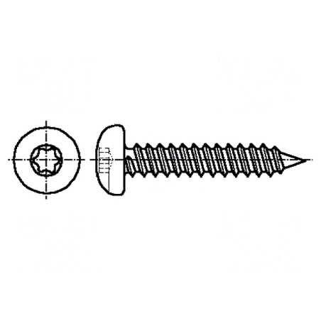 Şurub metal 6,3x13 Torx® TX30 cap rotund oţel călit | Electronic-mag.ro | Componente Electronice
