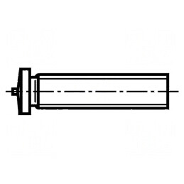 Şurub M6x12 din oţel cupru, standard DIN 32501-1 | Electronic-mag.ro | Componente Electronice